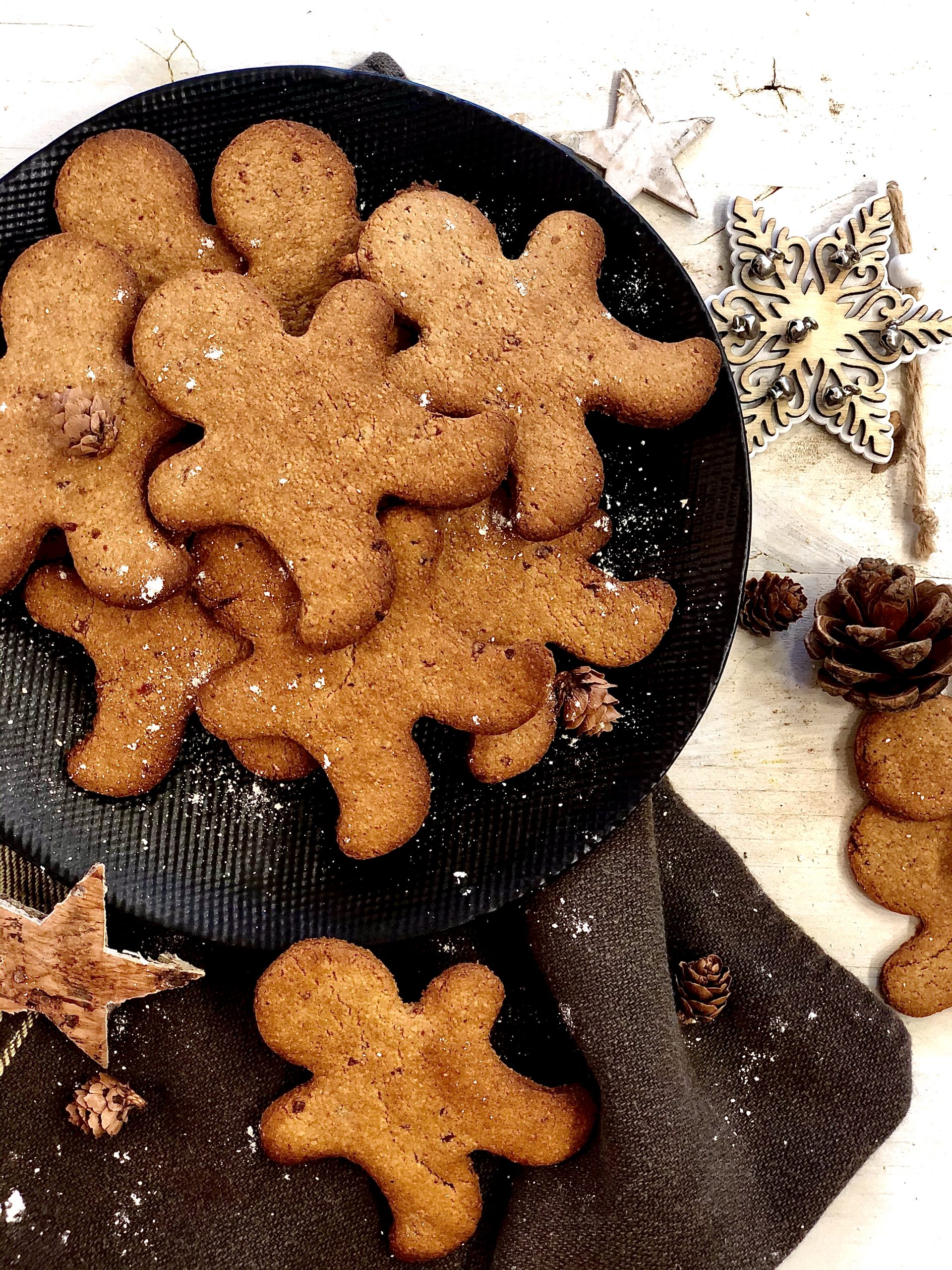 Ginger Cookies Sin Gluten y Sin Azúcar