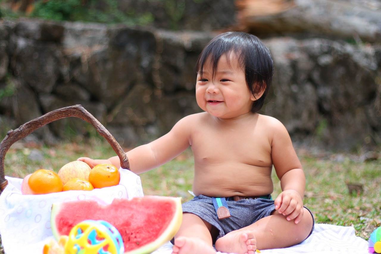menú-bebe-9-meses-fruta